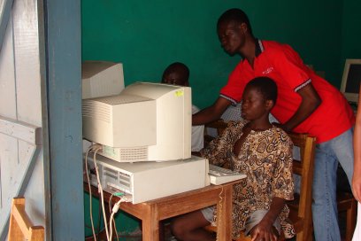 Nyohini Computer School (NCS) in Tamale 2003