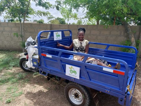 Nieuwe Motorking voor vrouwelijke boeren in Ghana